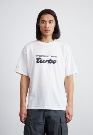 TEE - T-shirts med print - white
