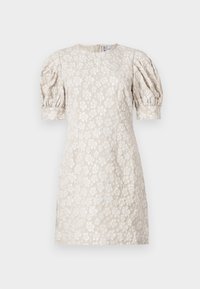 PCMINNA O NECK SHORT DRESS - Cocktail dress / Party dress - coconut milk