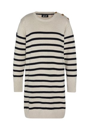 ARMY  - Strickkleid - naturel marine