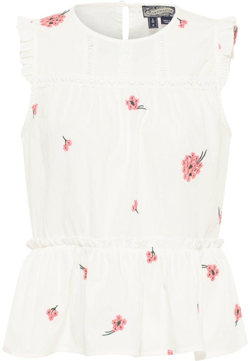 dreimaster Blouse wit dreimaster Blouse wit