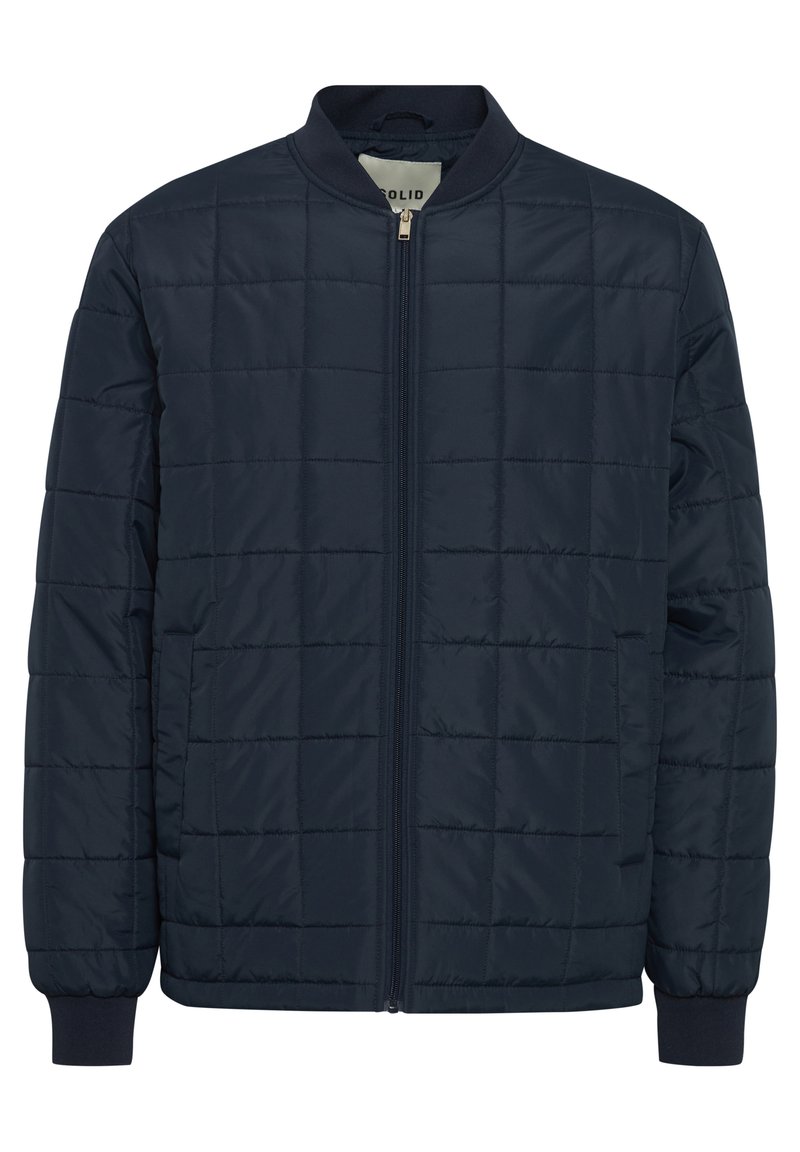 Solid Bomberjacks blauw Solid Bomberjacks blauw