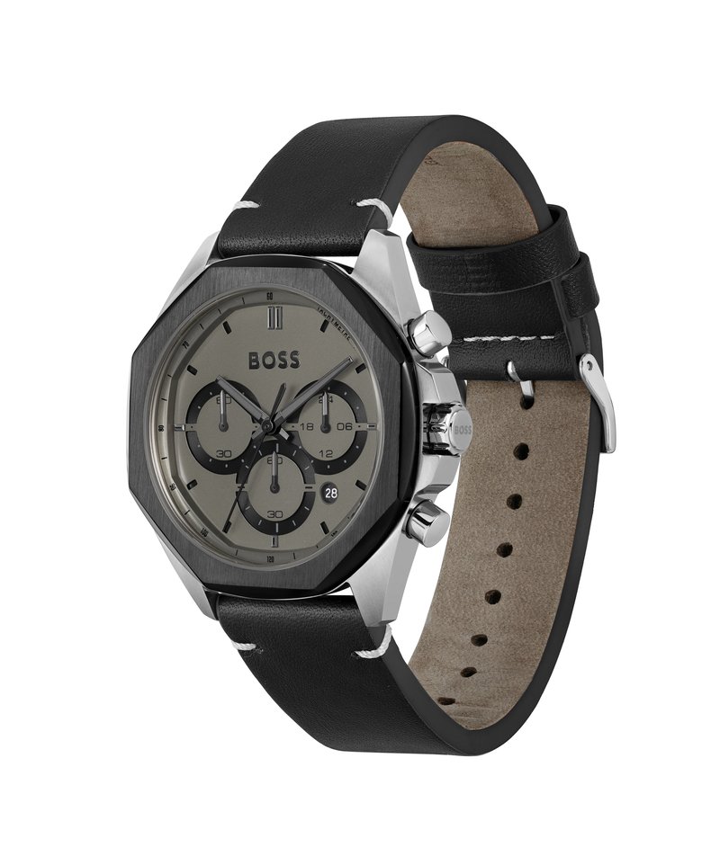 BOSS CLOUD Montre à aiguilles black grey/noir