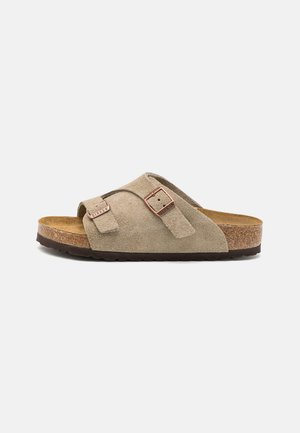 ZÜRICH REGULAR UNISEX - Sandaalit nilkkaremmillä - taupe