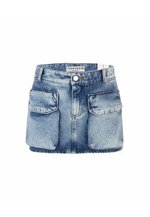 Icon Denim GIO - Gonna di jeans - blu