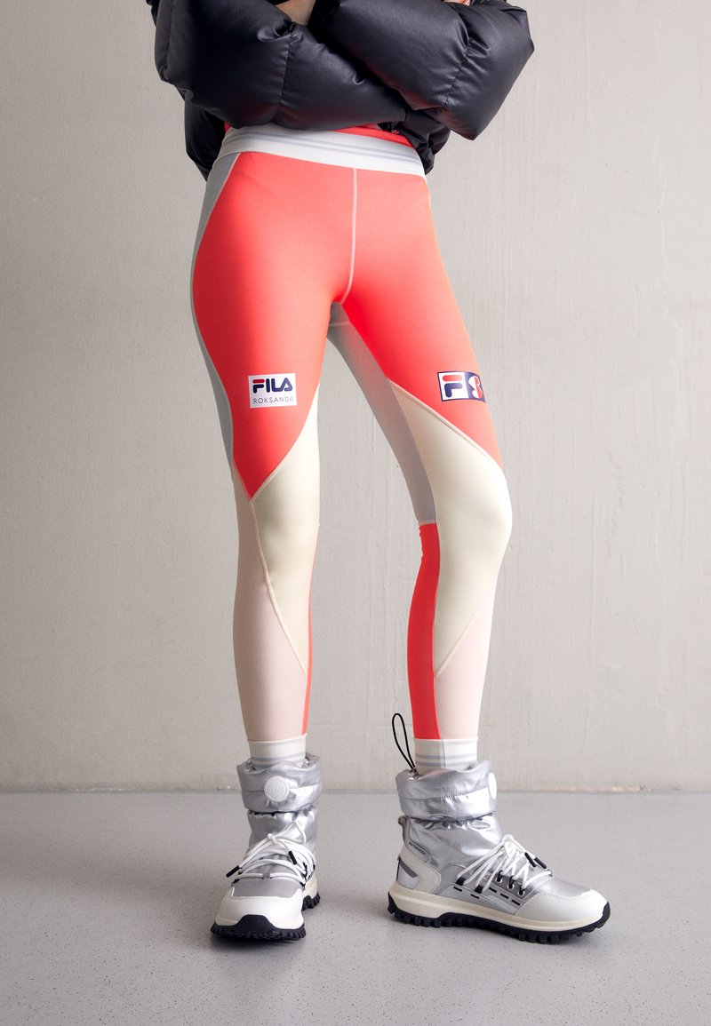 Roksanda Κολάν - Παντελόνια - butter/champagne/pearl/fluro pink