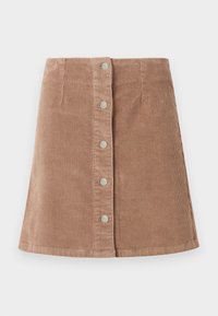 VMETTA SHORT SKATER NOOS - Φούστα σε γραμμή Α - silver-coloured mink