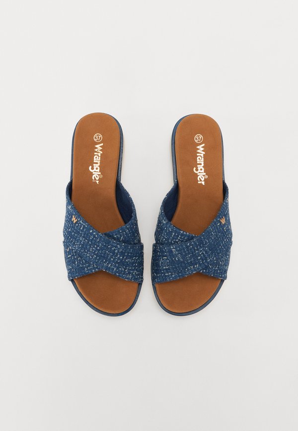 WANDA SLIDER WOMEN SEMI WEDGE - Mules - dark denim3