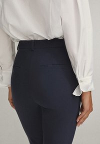 Massimo Dutti Trousers - blue-black denim