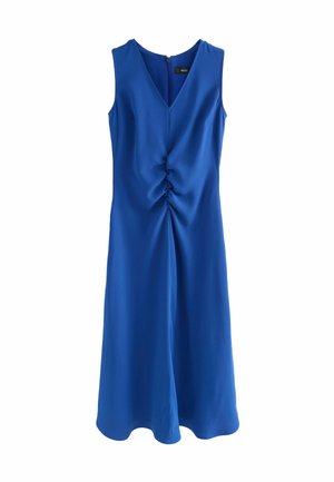 TALL FIT - SLEEVLESS RUCHED MIDI  - Maxi šaty - blue