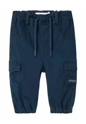 NBMBEN HI NOOS - Pantalon cargo - navy blazer