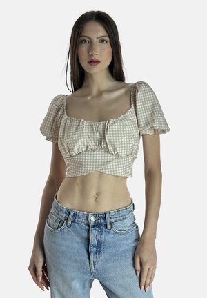 Bluse - beige