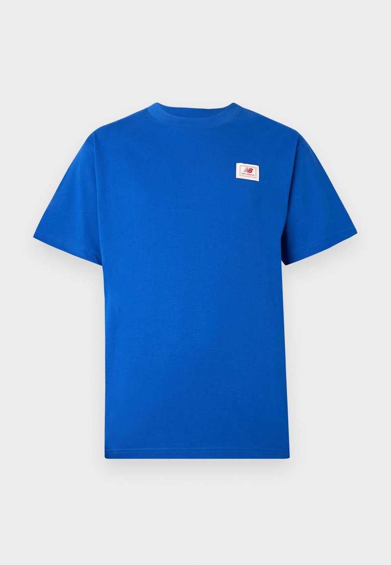 New Balance T-shirt print blauw