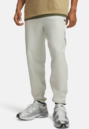 Under Armour, UNSTOPPABLE FLEECE - Tracksuit bottoms - summit white