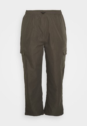 ONLY Curve ONCCASHI PANT - Oldalzsebes nadrágok - raven