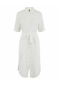 Pieces Abito a camicia - white