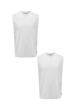 Only & Sons 2 PACK SET RUNDHALS - Top - weiß