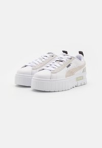 Puma MAYZE - Joggesko - white/dark coal