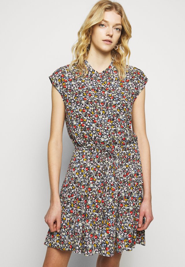 OLLIE DRESS - Robe d'été - black/multi