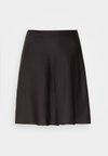 VIELLETTE SHORT SKIRT - A-silueta svārki - black