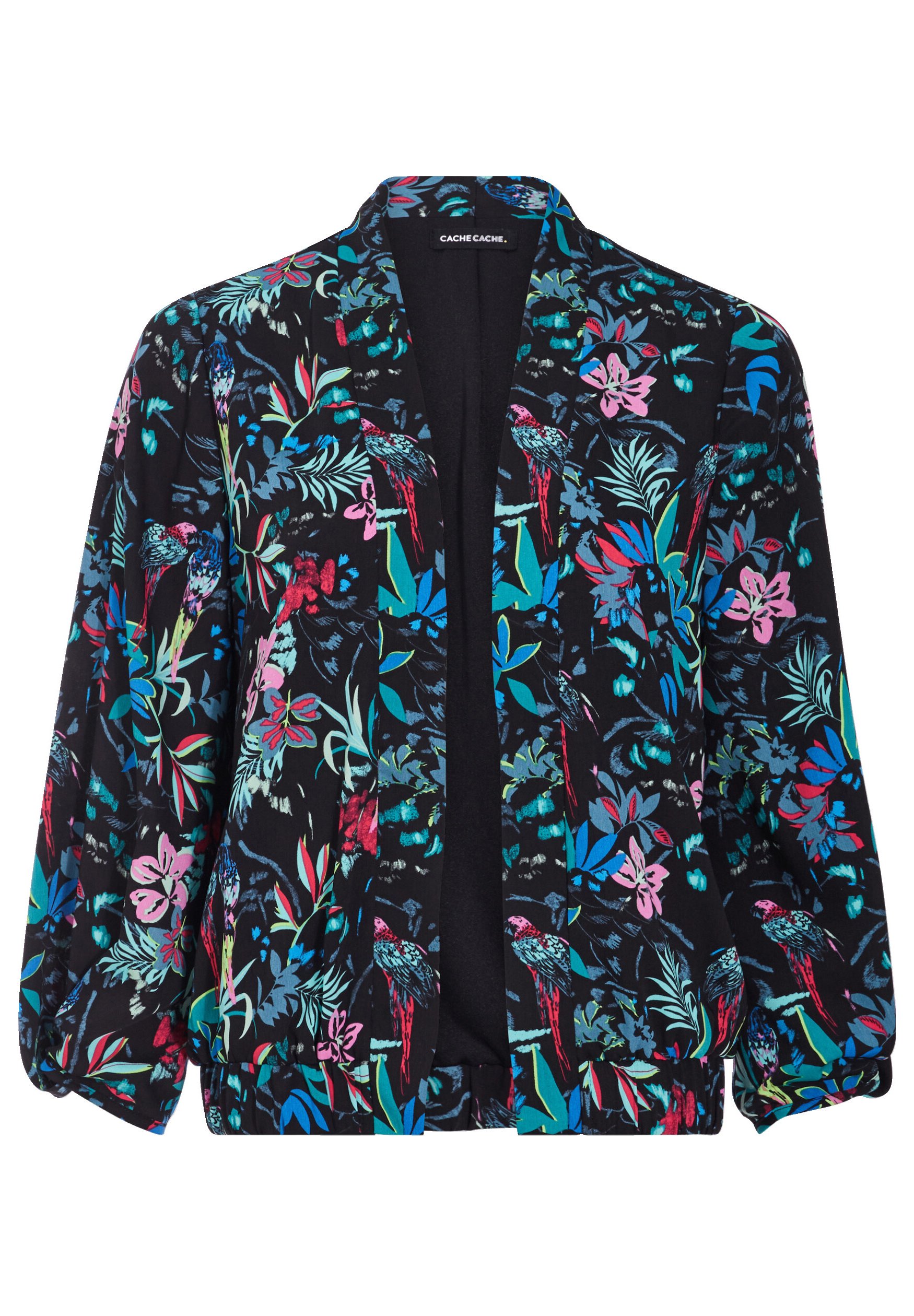 Blazer Tailleur Femme Cache Cache Noir - Taille S, Beau Tissu Souple, Neuve Sans étiquettes