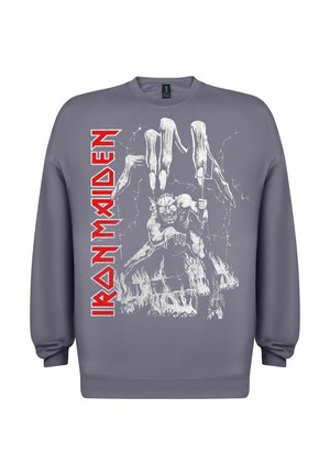 IRON MAIDEN NUMBER OF THE BEAST HAND - Sweatshirt - grey