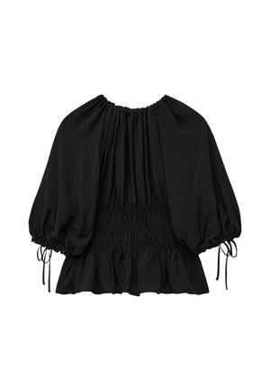 & OTHER STORIES, & OTHER STORIES SMOCKED BLOUSE - Blouse - black