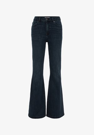WE Fashion, BLUE RIDGE - Džínsy bootcut - dark blue