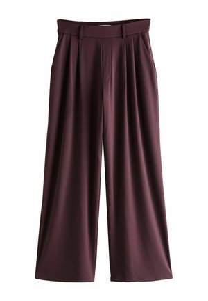 WIDE  - Nohavice - berry red