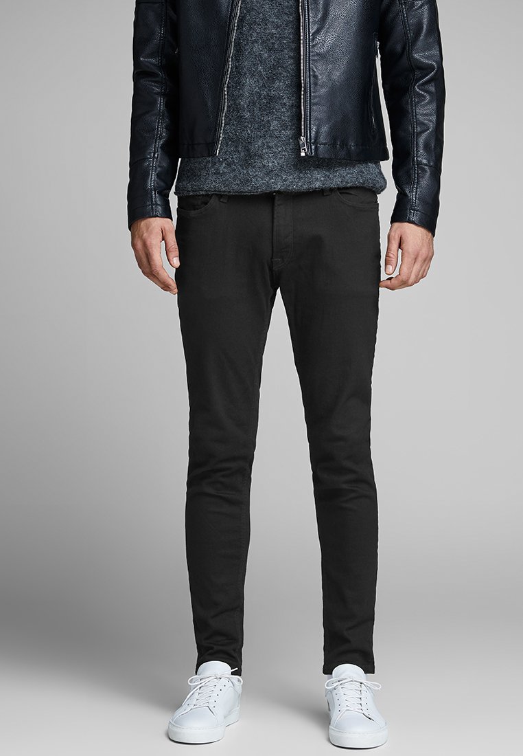 Jack & Jones Liam - Vaqueros pitillo - black
