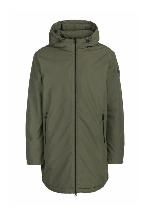 Wintermantel - dark military