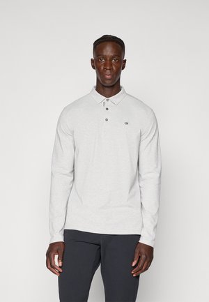 BAYARD LONGSLEEVE - Polokošeľa - silver-coloured marl