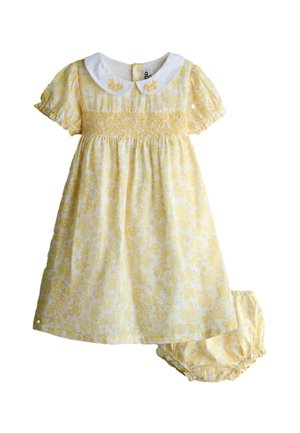 REGULAR FIT - GARDEN FLORAL SMOCKED  - Hverdagskjole - yellow