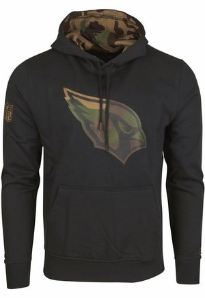 New Era NFL ARIZONA CARDINALS - Felpa con cappuccio - black wood camo
