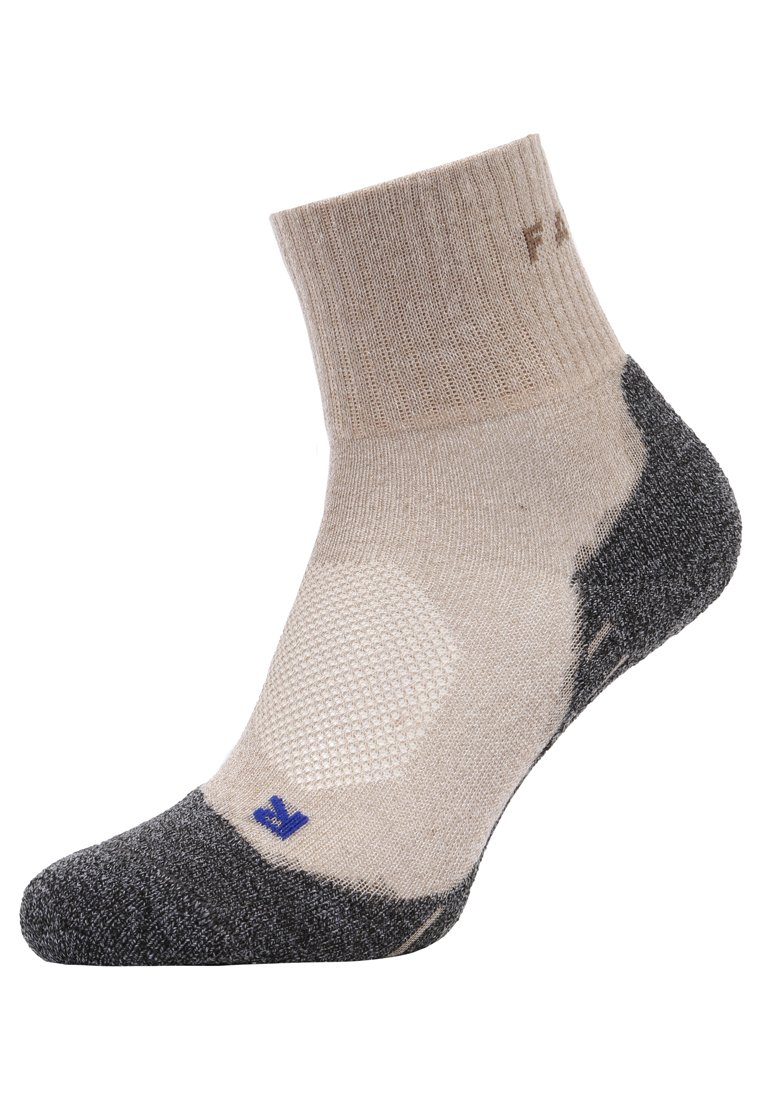 FALKE TK2 COOL SHORT TREKKING MEDIUM CUSHIONING - Calcetines de deporte - nature melange