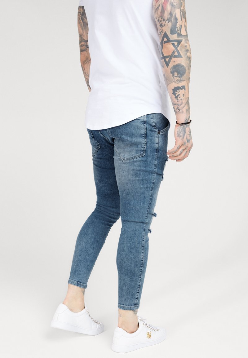 SIKSILK DISTRESSED - Vaqueros pitillo - light claro - Zalando.es