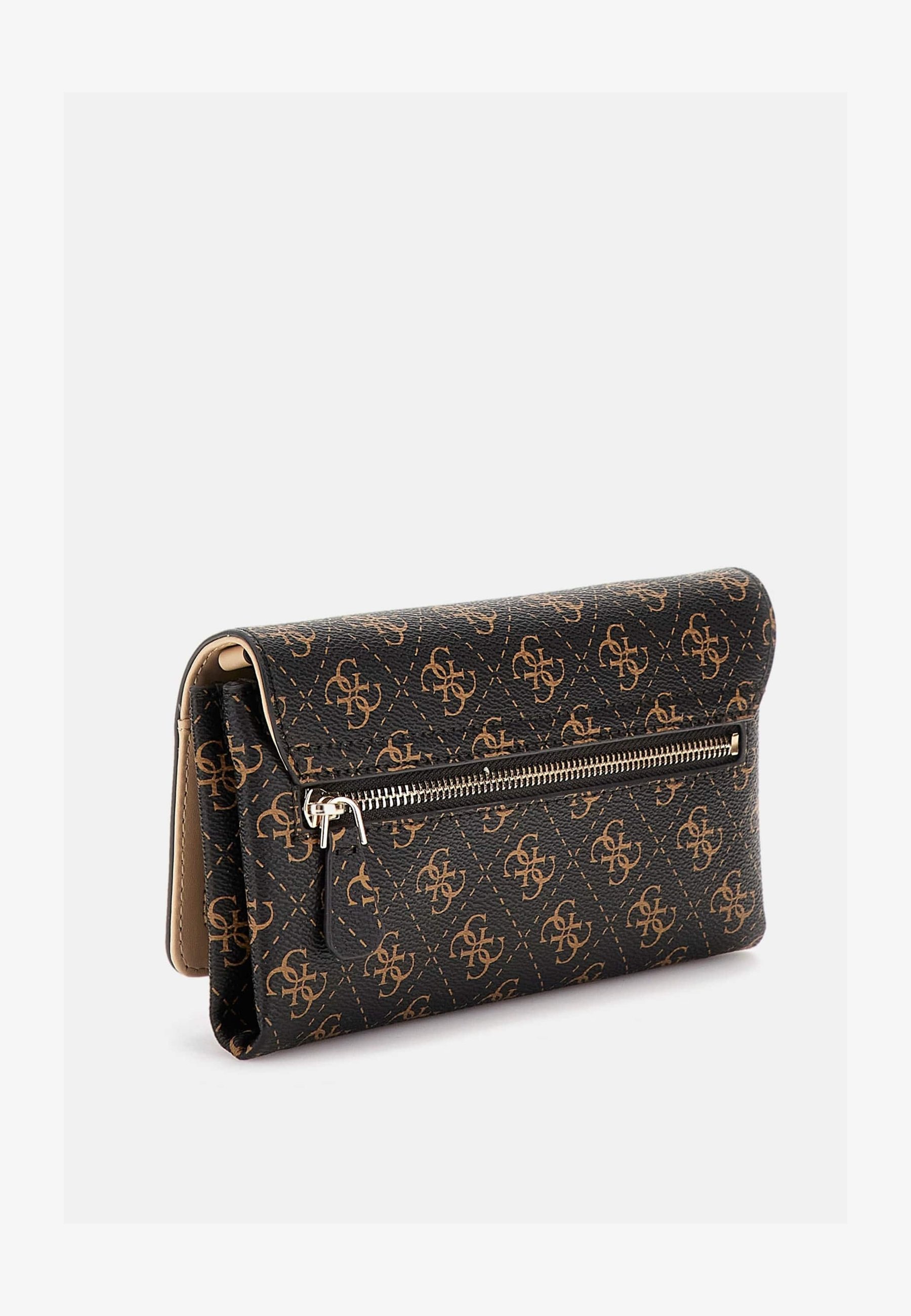 CG MOBILE Guess Custodia Per Laptop 15 Pollici In Ecopelle Con Logo Triangolo - Colore Marrone, Collezione 4G