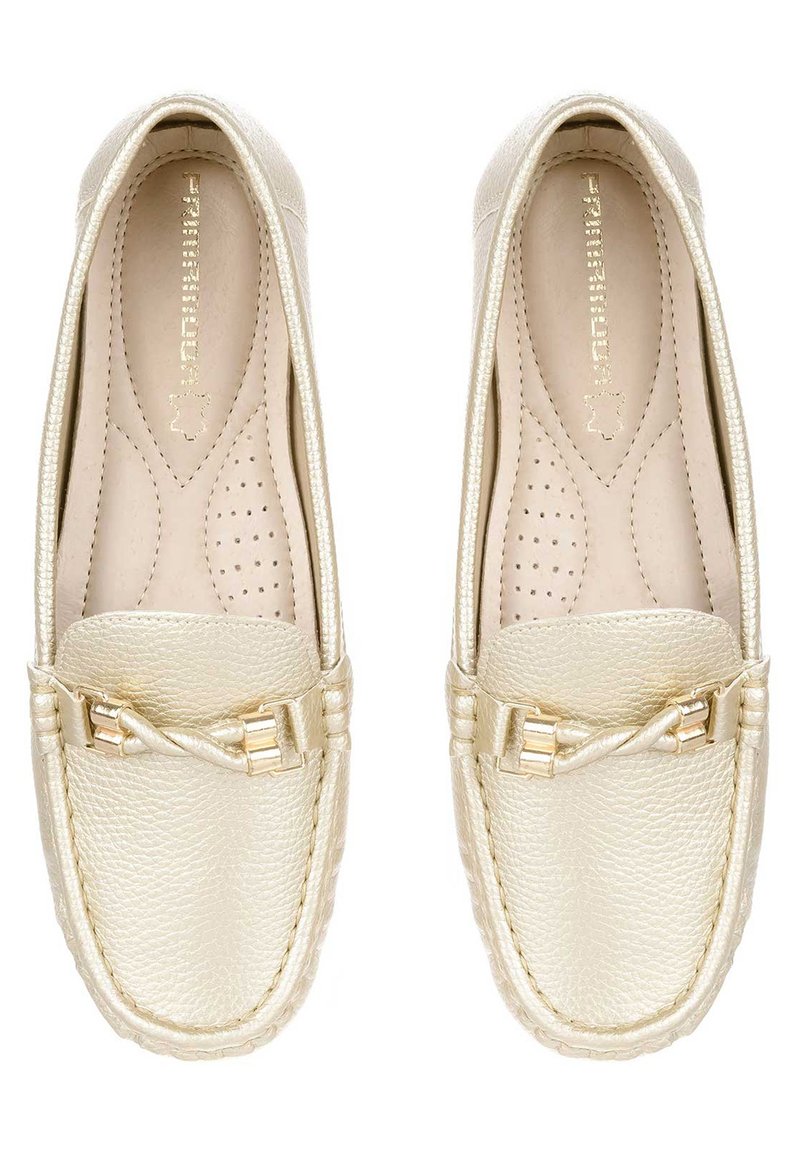 Damen Sneaker | PRIMA MODA RAJU RAJU Mokassin złoty/goldfarben - KA60599 Damen Sneaker | PRIMA MODA RAJU RAJU Mokassin złoty/goldfarben - KA60599