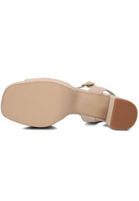 Unisa NEY - Sandalen met plateauzool - beige