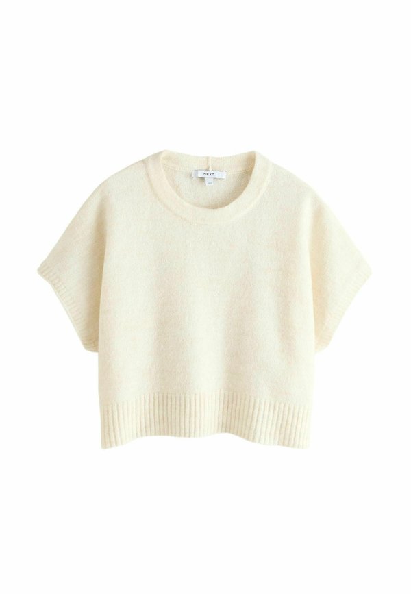 BOW BACK  - T-Shirt print - ecru