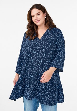 3/4-ÄRMELN - Bluza - navy b w open air