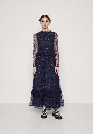 MEMENTOS TULLE DRESS - Společenské šaty - navy