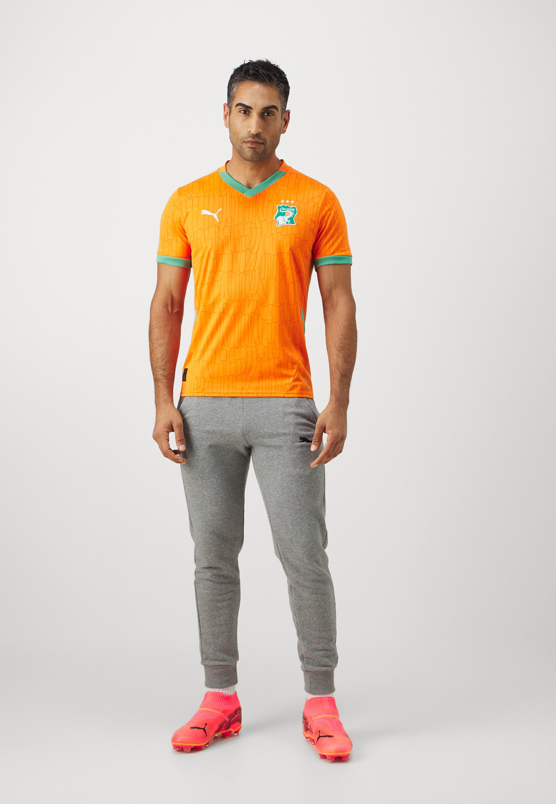 Puma FIF HOME JERSEY REPLICA - Football jersey - rickie orange
