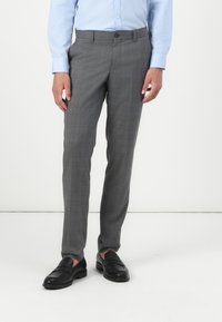 Lindbergh CHECKED MELANGE  - Dress - grey