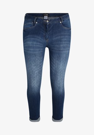 Slim fit jeans - jeansblau