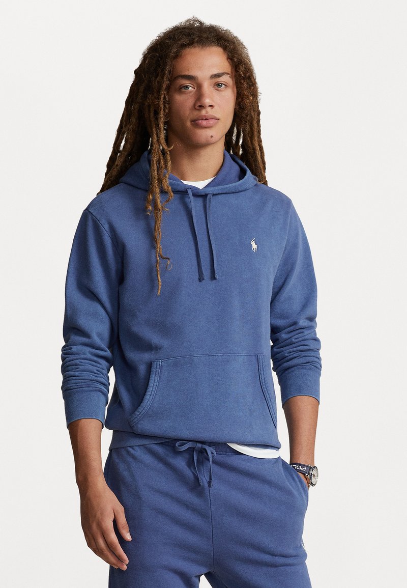 Polo Ralph Lauren - LOOPBACK FLEECE HOODIE - Majica s kapuljačom - light navy, Povećaj