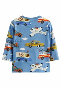Next ALL OVER PRINTED  - Top s dlhým rukávom - blue transport