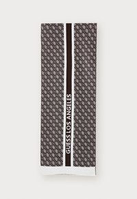 SEVYN LOGO SCARF  - Κασκόλ - 4g brown and cream