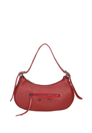SHOULDER - Borsa a mano - rosso scuro