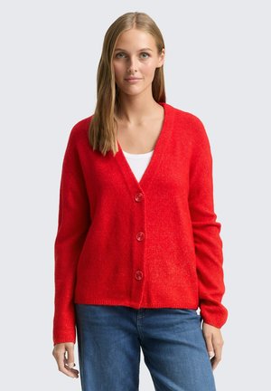 COZY  - Strickjacke - brilliant red