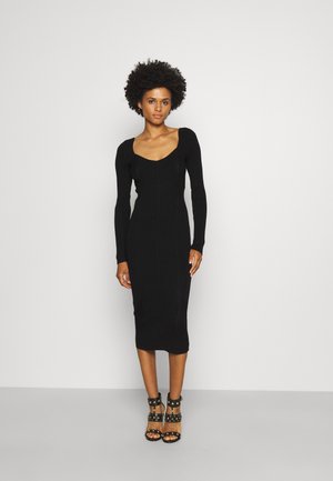DRESS - Strickkleid - nero